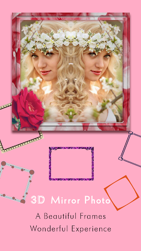 3D Mirror Photo Effect Screen 3