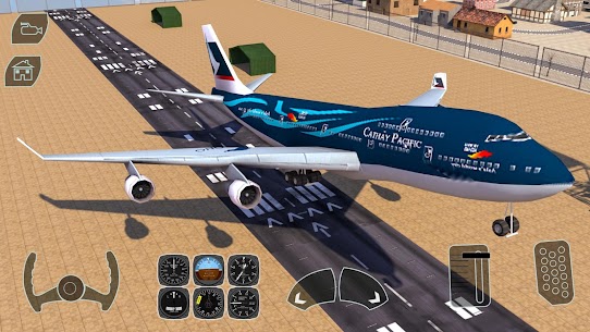 Take off Airplane Pilot Race Flight Simulator 6