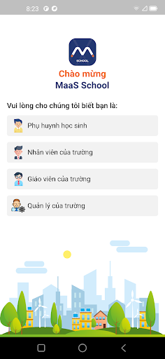 Android application EaaS School screenshort
