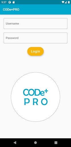 Android application CODe+PRO screenshort