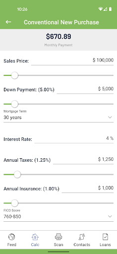 Screenshot of Cabrales Mortgage