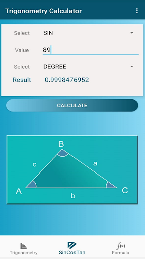 Trigonometry Calculator and Si
