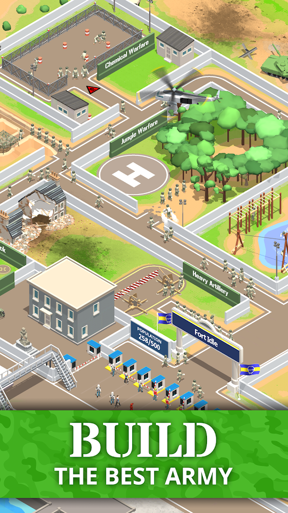 Idle Army Base: Tycoon Game (Mod Money)