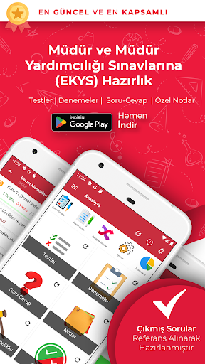 Android application 2025 EKYS Hazırlık screenshort
