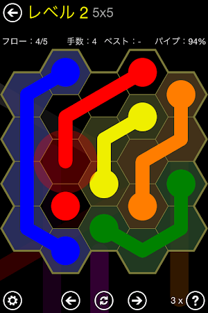 Game screenshot Flow Free: Hexes mod apk