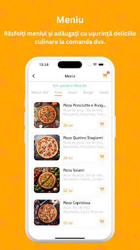 Savoro: Smart Food Order Screen 3