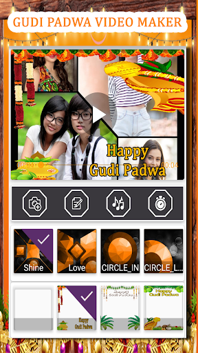 Android application Gudi Padwa Video Maker screenshort