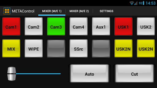 Android application METAControl screenshort