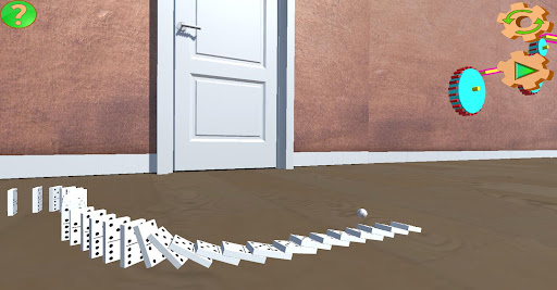 Android application Domino Chain Reaction Game screenshort
