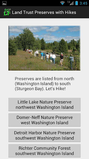 Door County Land Trust Hikes Screen 2
