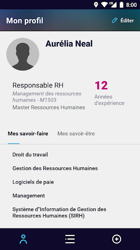 Android application AVA Talent Recrutement screenshort