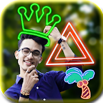 Cover Image of ダウンロード Neon Photo Editor - Nocrop, Filters, Effects 1.3 APK