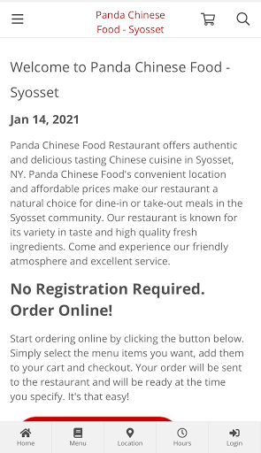 Panda Chinese Food - Syosset Screen 3