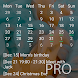Mature Calendar Widget Pro - Androidアプリ