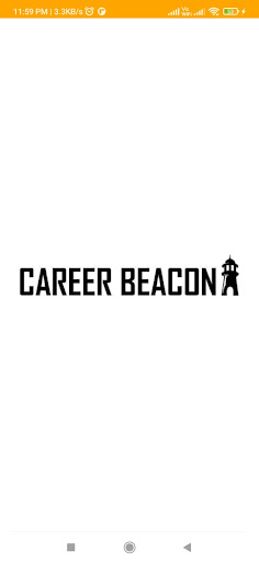 Android application Career Beacon screenshort