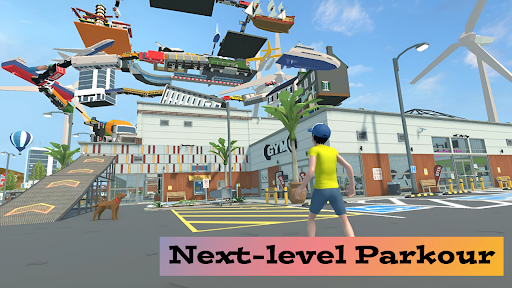 Parkour Runner- Jumping Up Screen 2
