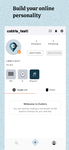 Android application Caldris. screenshort