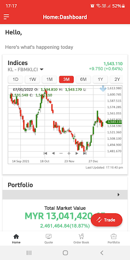 AmEquities Mobile Screen 3