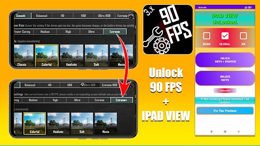 90 FPS & IPAD VIEW  unlock 90 Unknown
