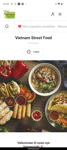 Android application Vietnam Street Food screenshort