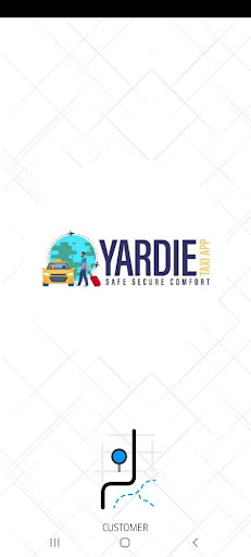 Android application YARDIE TAXI screenshort