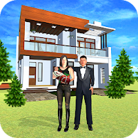 Virtual Housewife Newly Married Happy Family Game