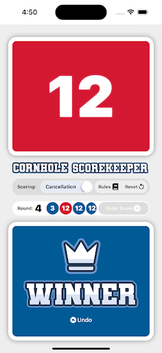 Cornhole Scorekeeper