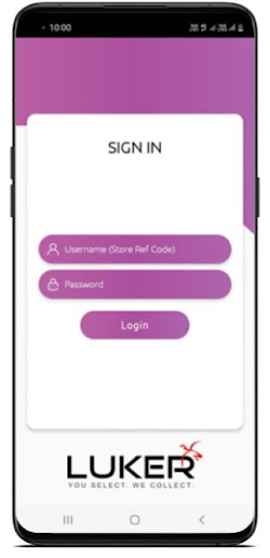 Android application Luker Vendor screenshort