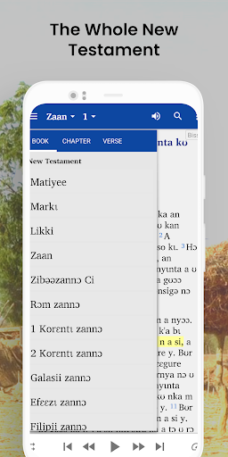 Bible in Bissa - NT with audio Screen 3