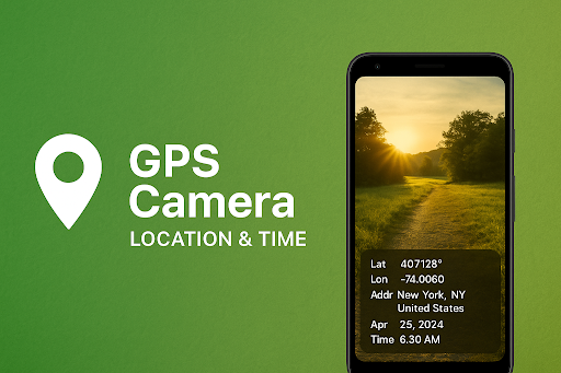 GPS Camera: Location & Time Screenshot 4 - AppWisp.com