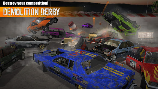 Demolition Derby 3 MOD APK v1.1.105 (Unlimited Coins/Gold) Gallery 1