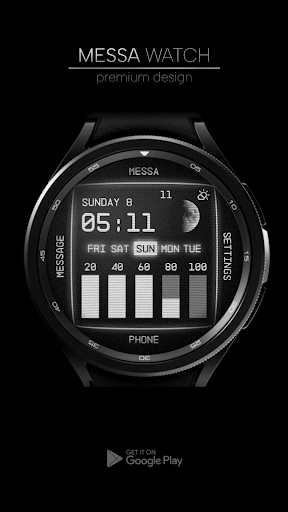 MW36 Space Digital Watch Screenshot 3 - AppWisp.com