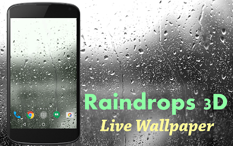Raindrops 3D Live Wallpaper Unknown