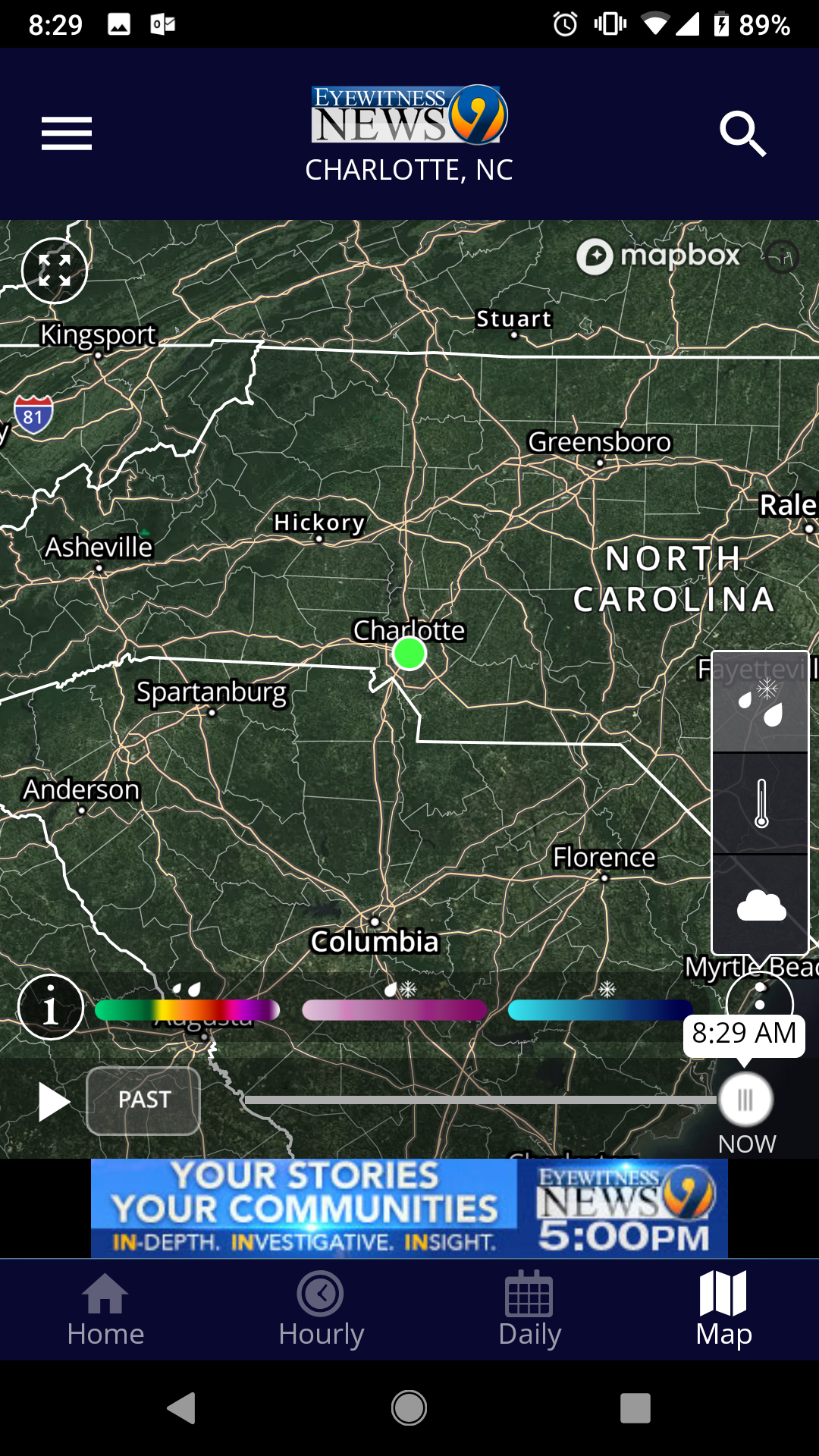 Android application WSOC-TV Weather screenshort