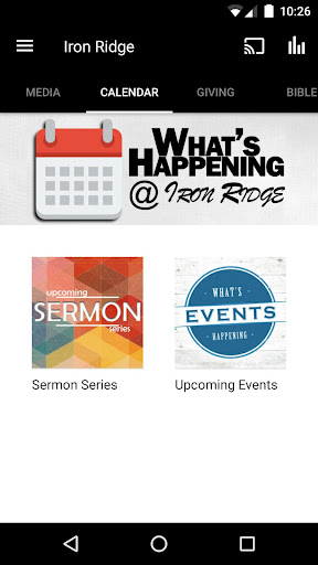Iron Ridge Church Screen 2