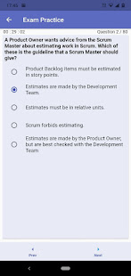 PSM Exam Practice 1.3.0 APK screenshots 5