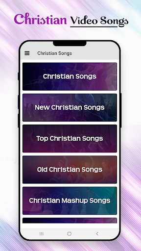 Android application Christian Songs: Gospel Music: screenshort