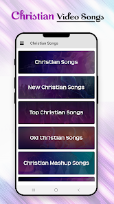 Captura de Pantalla 1 Christian Songs: Gospel Music: android