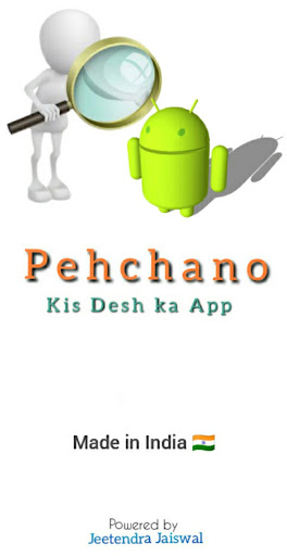 Android application Pehchano - Kis Desh ka App screenshort
