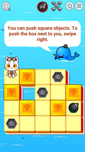 Bombercat - Puzzle Game Screen 2