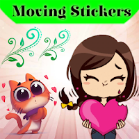 ? Moving Sticker - Animated Stickers for whatsapp