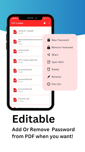 PDF Locker - Password Manager Screen 3