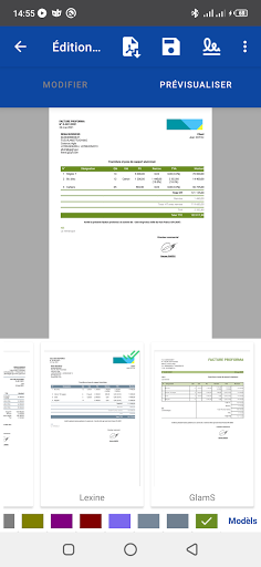 Facture rapide Screen 3