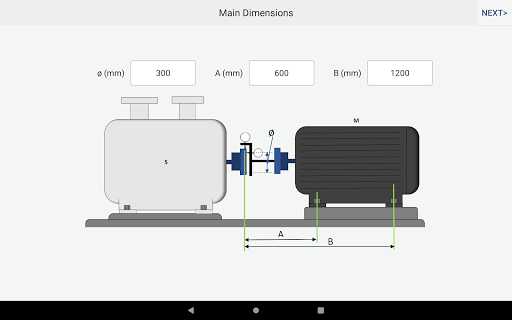 Shaft Alignment Rim and Face
