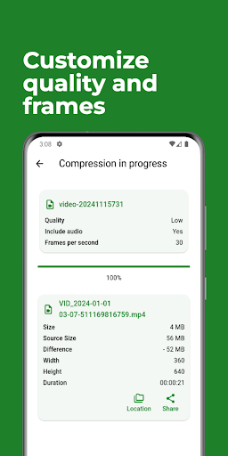 Video Compressor App Screen 2