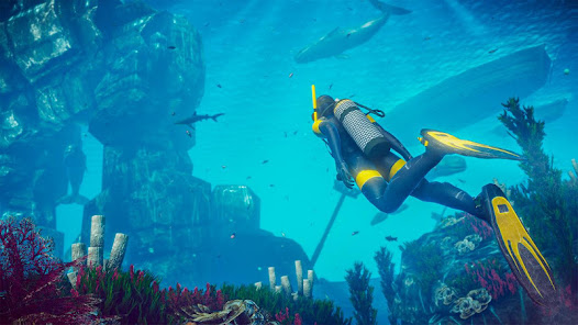 Scuba Diving Simulator - Underwater Survival Games screenshots 1
