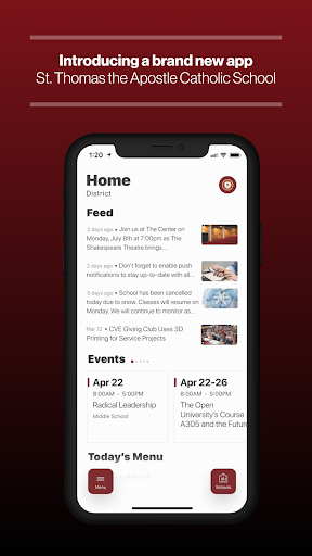 Android application St. Thomas Church & School, IN screenshort