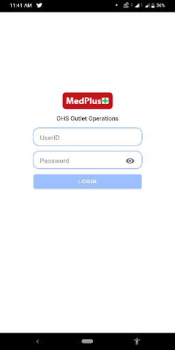 Android application OHS Outlet Operations screenshort