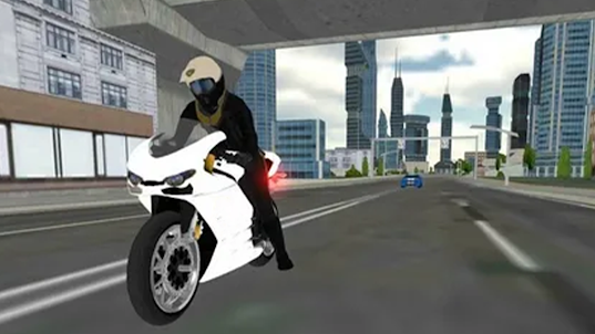 Real Moto Bike Driving Police