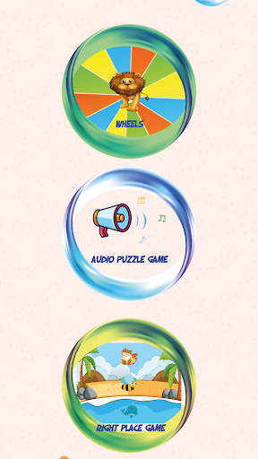 Android application Kids Learning screenshort